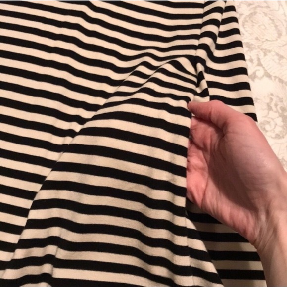 Madewell striped long sleeve diary dress pockets - Picture 5 of 8